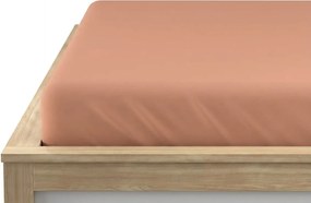 Cearsaf Jersey BASIC piersic 90 x 200 cm