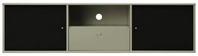 Comodă TV kaki-neagră 161x42x45 cm Mistral – Hammel Furniture