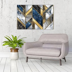 Tablou abstracției artistice (90x60 cm)