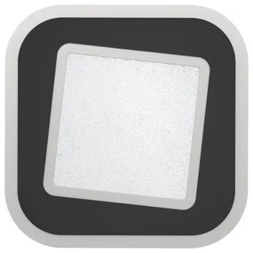 Plafonieră LED dimabilă Eglo 901241 MACCHIONI LED/20W/230V negru + telecomandă