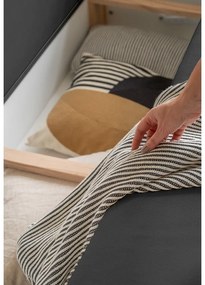 Canapea gri închis extensibilă 237 cm Wilson – Miuform