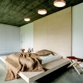 Lustr OAK SLIM 2xE27/60W/230V stejar Ø 37 cm