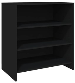 Servanta, negru, 70x40,5x75 cm, PAL 1, Negru