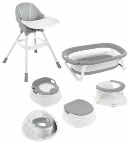 Dolu Set pentru copii 6in1, gri