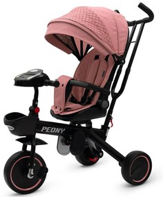 Baby Mix Triciclu pentru copii Peony EVA, roz