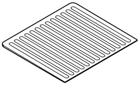 GROHE 40871K00 - Tavă de scurgere ceramică 450 x 400 mm, negru