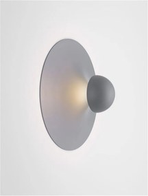 Aplica de perete LED stil minimalist EDEM gri