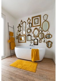 Covoraș de baie galben ocru 100x60 cm Riva - Tiseco Home Studio