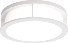 Orion - Corp de iluminat exterior HENRY, 2x E27/15W/230V, Ø 30 cm, IP44, alb