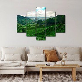 Tablou Plantații de ceai - Malaezia (150x105 cm)