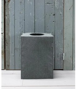 Cos de rufe Brabantia 1001094, 55 L, Fund solid si detasabil, Manere magnetice, Negru