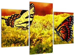 Tablou cu fluturi (90x60 cm)