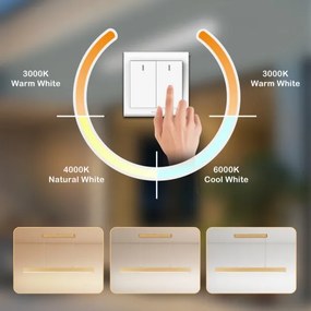 Brilagi - Lustră LED suspendată pe cablu SLEEKLINE LED/40W/230V 3000/4500/6000K, finisaj stejar