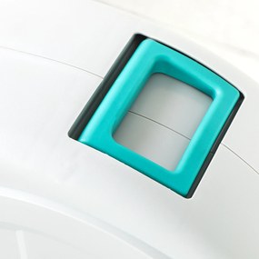 Outsunny Tambur furtun pentru udare suport furtun de apă 25+2 m suport de perete + mâner pivotant la 180° 55 x 20 x 42 cm gri deschis | Aosom Romania