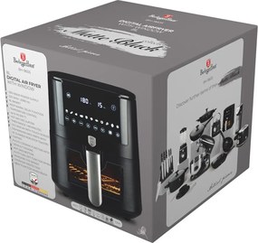 Friteuza cu aer cald, AirFryer 8 L Matte Black Berlinger Hau BH 9605