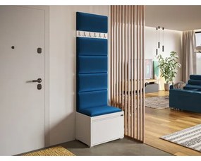 Mobilier pentru hol Kendora 60 (cu 6 buc panouri tapițate Pazara 60x30) (manila 26). 1054016