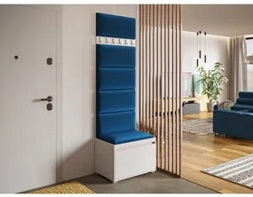 Mobilier pentru hol Kendora 60 (cu 6 buc panouri tapițate Pazara 60x30) (manila 26). 1054016
