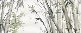 Tablou - Bambuși,desen (120x50 cm)