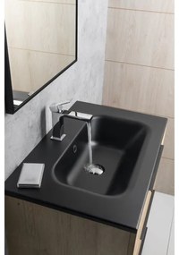 Baterie de lavoar Sapho CUBEMIX 15,3 cm crom lucios