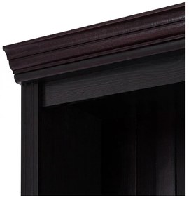 Bibliotecă maro din lemn de pin 222x223 cm Anita – Støraa