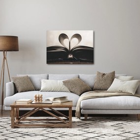 Tablou cu carte (70x50 cm)