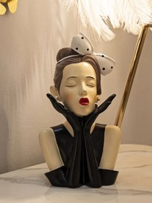 Mauro Ferretti Vază Donna Hollywood -A- Cm Ø 17X14X30,3 | Aosom Romania