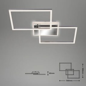 Lustră LED dimabilă aplicată FRAME 2xLED/20W/230V 2700-6500K Brilo + telecomandă