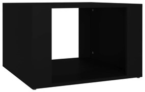 816553 vidaXL Noptieră, negru, 57x55x36 cm, lemn compozit