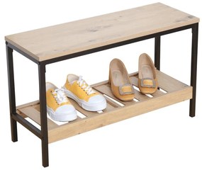 Pantofar Relieve (stejar + negru) . 1116481