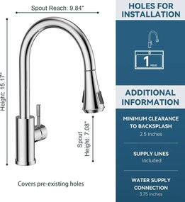 Robinet S100, Afisaj Digital Al Temperaturii, Culoare GRI