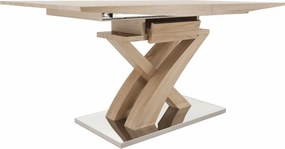 Masă dining,  stejar, 160-200x90 cm, BONET NEW TIP 2