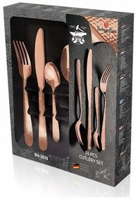 Berlinger Haus Set de tacâmuri din 24 pieseRosegold Metallic Line II