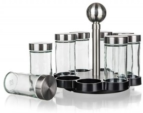 Set pentru condimente în suport MERCY  85 ml, 8 buc.
