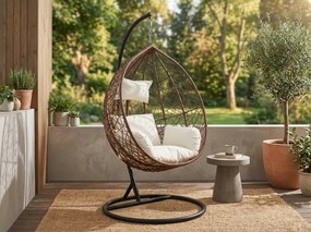 Scaun suspendat maro KOKON cu suport