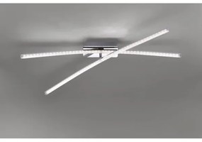 Lustră LED aplicată SIMON 2xLED/8W/230V crom lucios Leuchten Direkt 11292-17