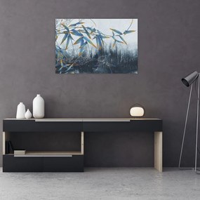 Tablou - Bambus pe perete (90x60 cm)