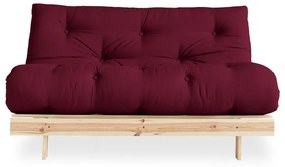 Canapea variabilă Karup Design Roots Raw/Bordeaux