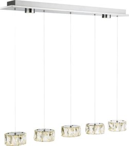 Lustră LED pe cablu Globo 49350-52H AMUR LED/52W/230V 4000K