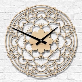 DUBLEZ | Ceas cadou pentru perete - Floare mandala