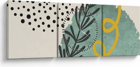 Tablou - Foi de rezumat N⁰1 (cu ceas) (90x30 cm)