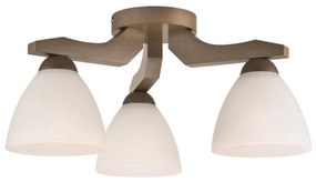 Lustr ADRIANO 3xE27/60W/230V, montaj plafon, finisaj fag