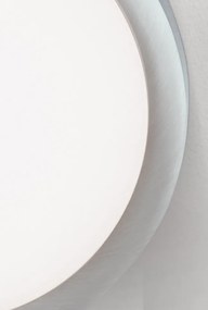 Plafoniera LED moderna design slim Lero 18cm aluminiu mat