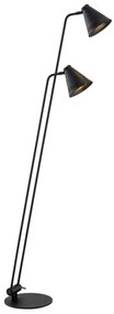 Lampadar AVALONE 2xE27/15W/230V negru Argon 7077