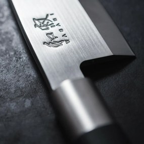 Cuțit Kai Santoku Wasabi Black, 16,5 cm