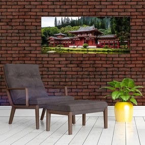 Tablou - mănăstire budhistică (120x50 cm)