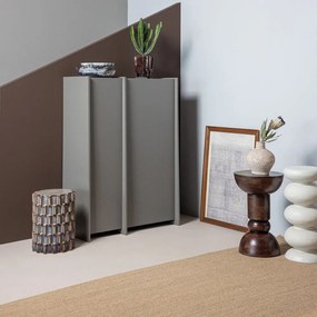 Măsuță auxiliară rotundă din lemn de mango ø 46 cm Emel – WOOOD