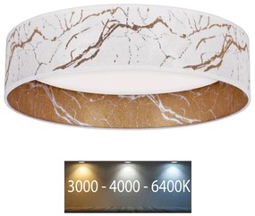 Plafonieră LED VELVET LED/12W/230V d. 30 cm 3000K/4000K/6400K Brilagi