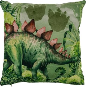 Perna decorativa STEGOSAURUS 40x40 cm, verde