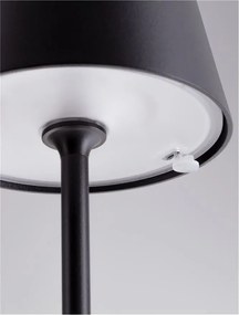 Lampadar/Lampa de podea LED portabila exterior IP54 PERSEA negru