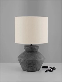 Veioza/Lampa de masa design decorativ, PLUMAGE H 44cm